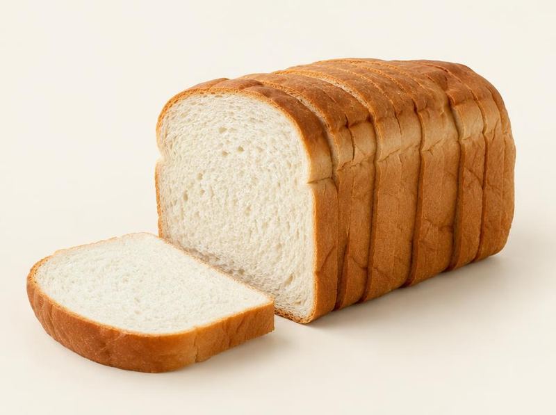 White sandwich loaf