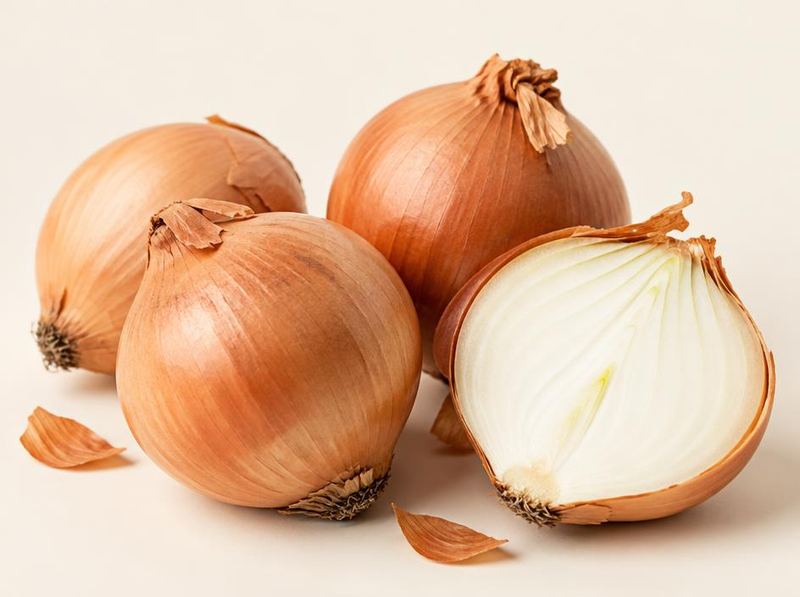 Brown onions